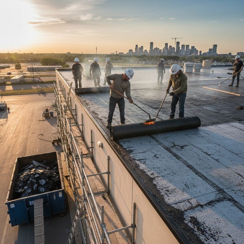 Tar Roof Replacement